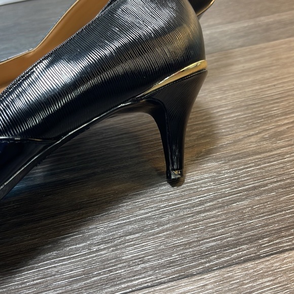 Calvin Klein leather heels woman’s size 8.5 (f10) - Picture 4 of 7